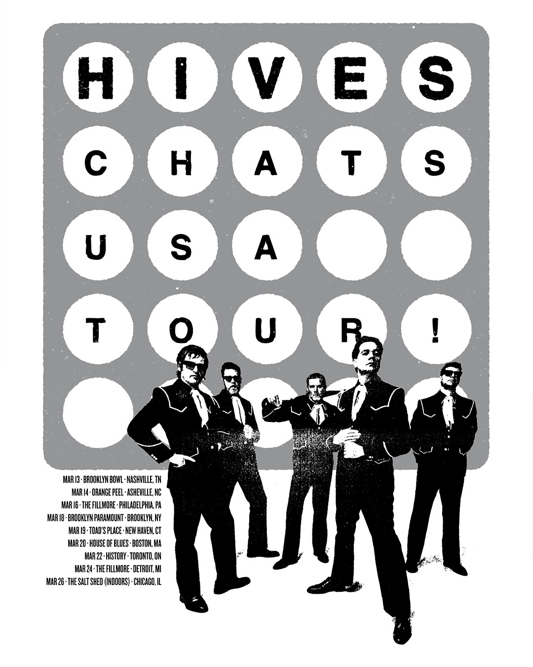 The Chats Tour Poster 2026
